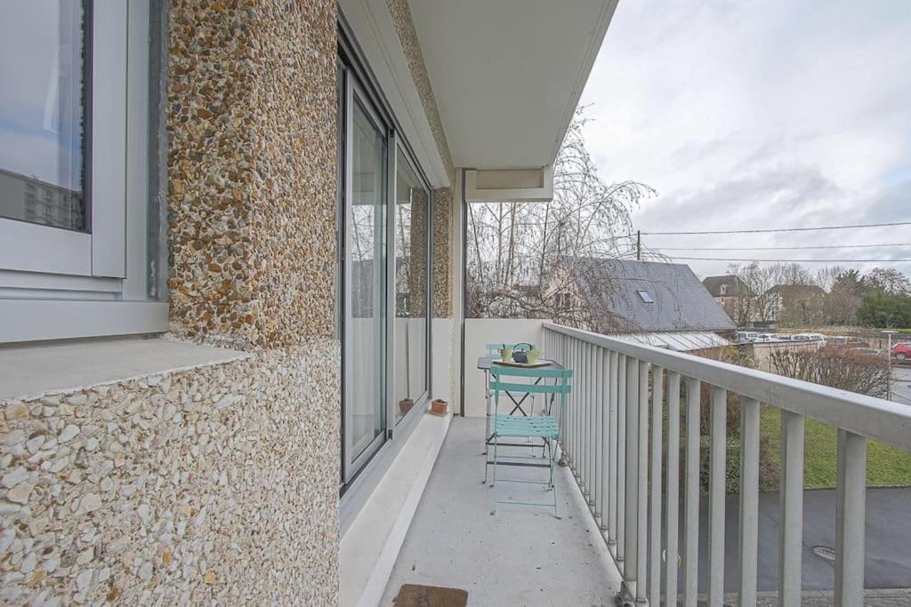 Apartament Appt Agreable Avec Balcon Au Sud-Ouest De Caen Zewnętrze zdjęcie