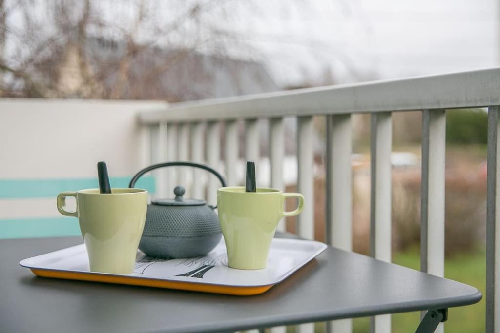 Apartament Appt Agreable Avec Balcon Au Sud-Ouest De Caen Zewnętrze zdjęcie